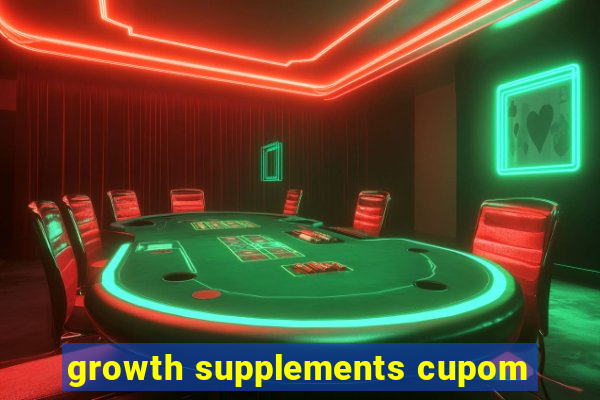 growth supplements cupom